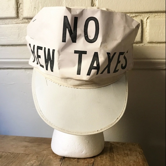 Vintage Historical Political March Hat Taxes Rare - Picture 6 of 8